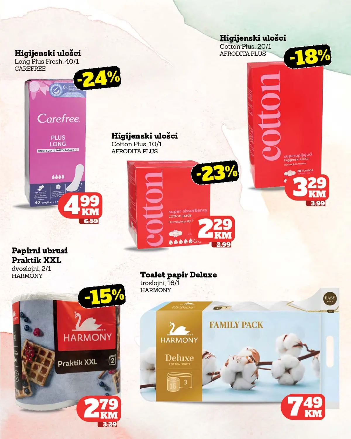Tropic katalog – papirna galanterija i higijena Tropic katalog – higijenski ulošci, papirni ubrusi i toalet papir