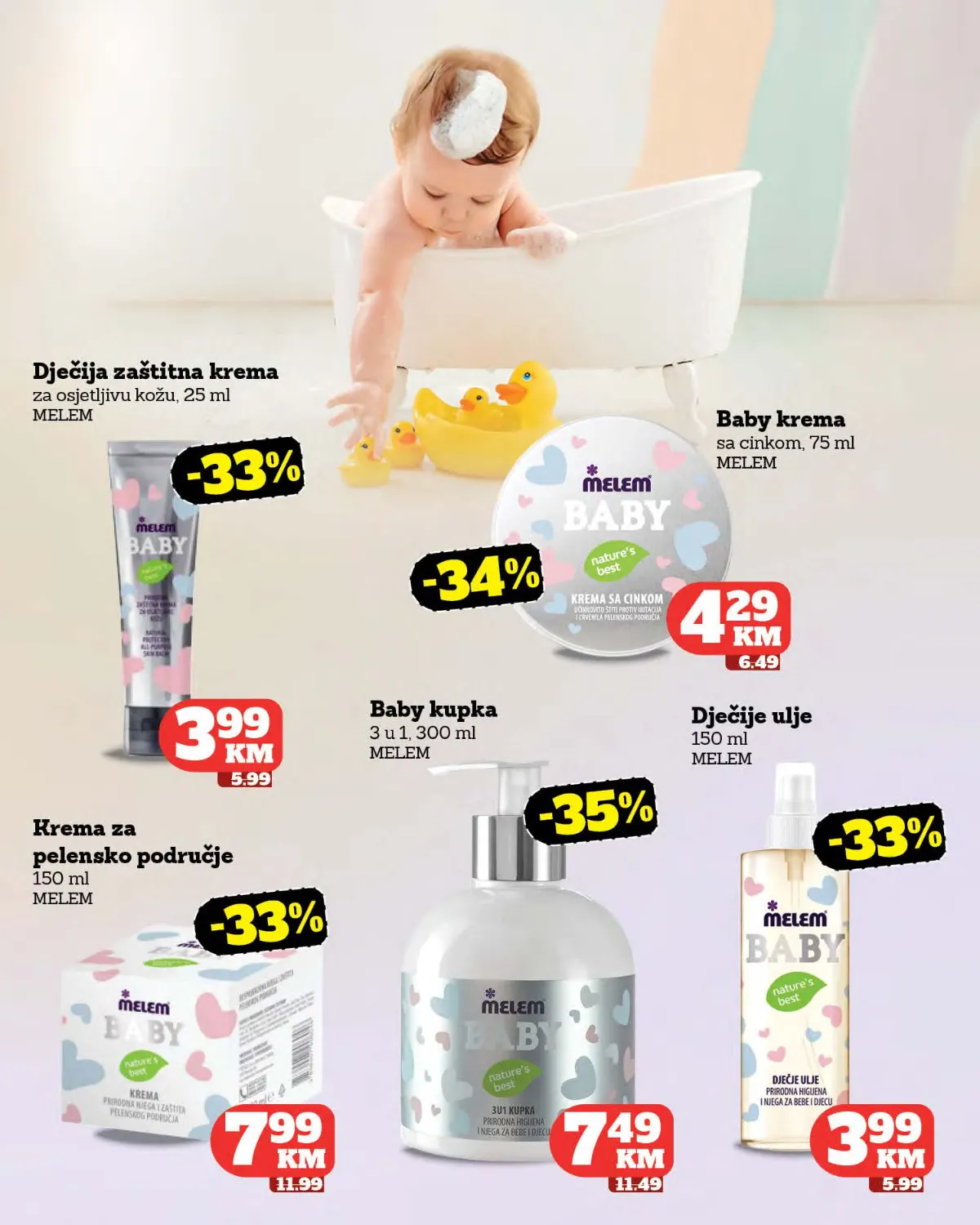 Tropic katalog – Melem Baby proizvodi Tropic katalog – Melem Baby krema, kupka i ulje