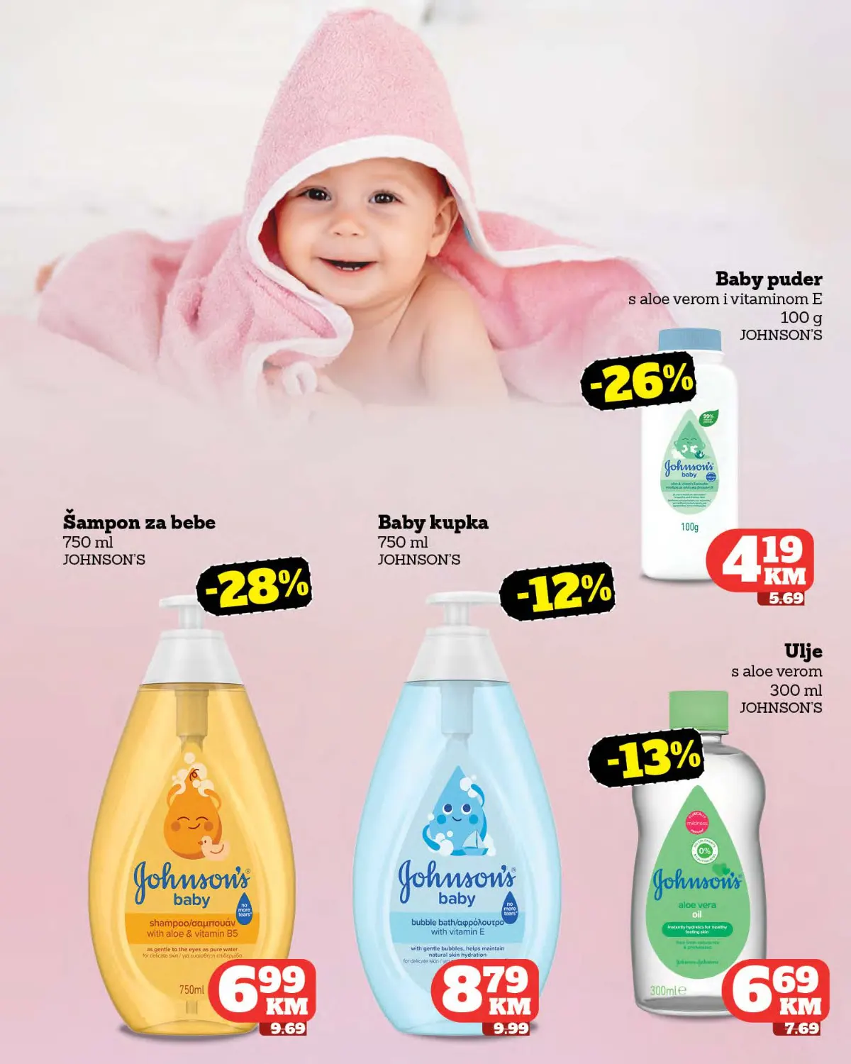 Tropic katalog – Johnson's Baby proizvodi Tropic katalog – Johnson's baby šampon, kupka, puder i ulje