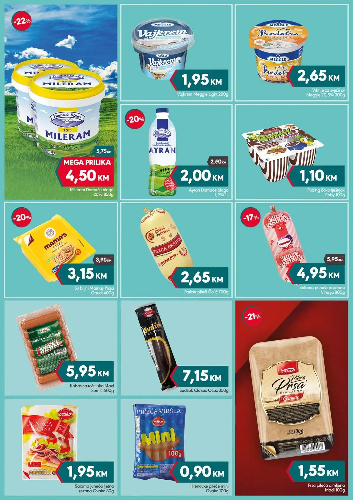 Mega Diskont katalog sniženja do 40% ponuda prehrane i kućnih potrepština