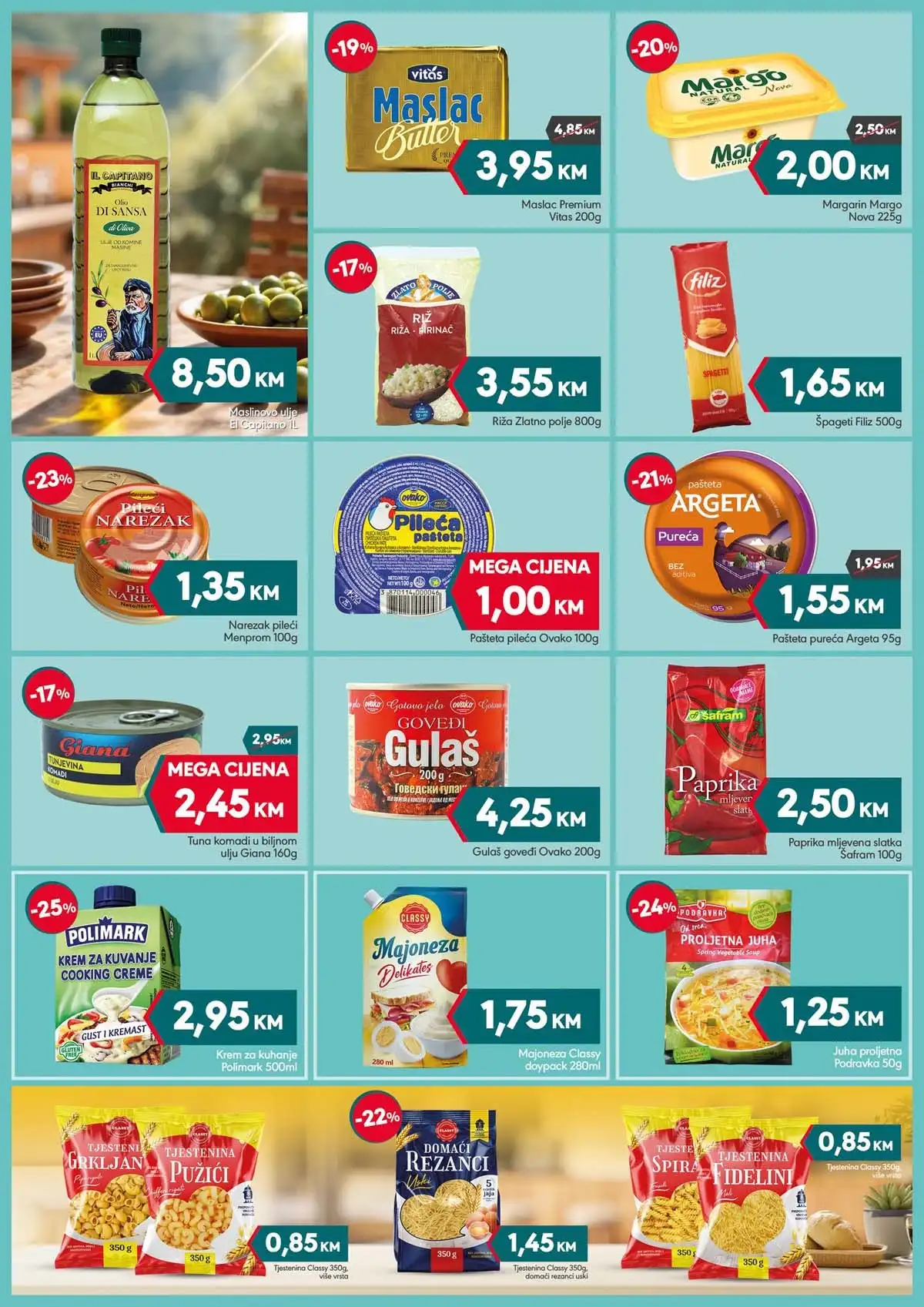 Mega Diskont akcija prehrana i kućne potrepštine sniženja do 40%