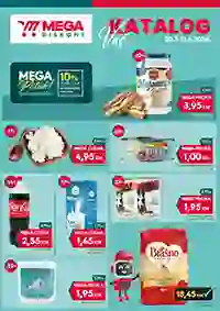 Mega Diskont akcija do 40% sniženja katalog april 2026